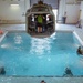 U.S. Marines with 26th Marine Expeditionary Unit conduct underwater egress training