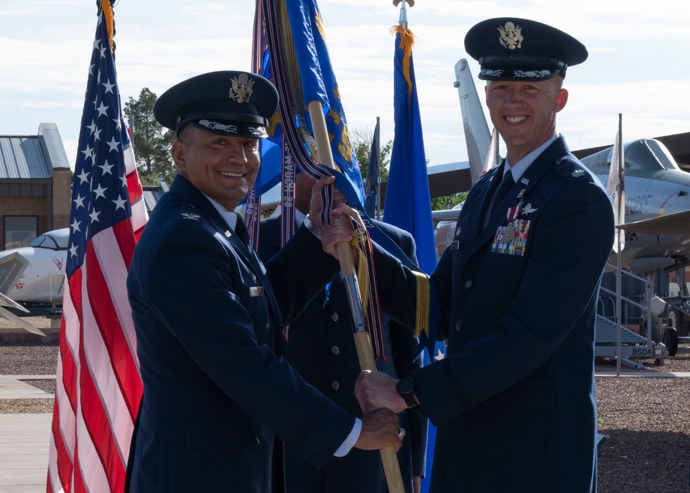 49th Communications Squadron change of command