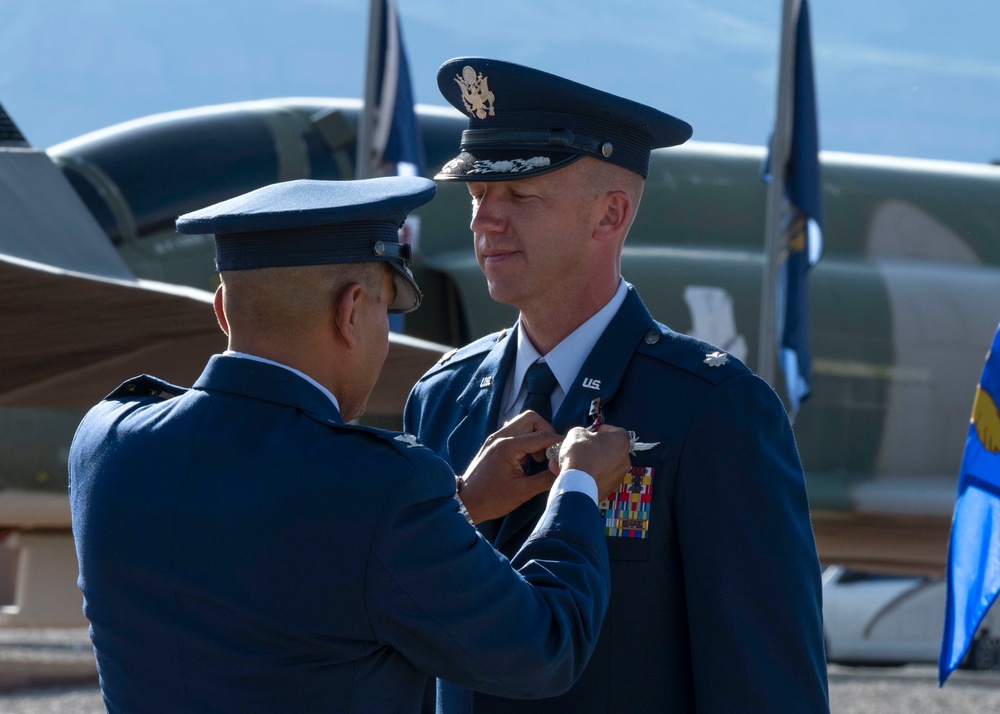 49th Communications Squadron change of command