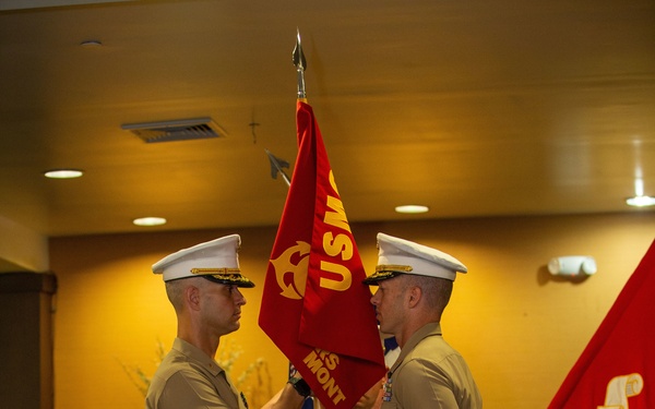 Recruiting Station Montgomery's Change of Command