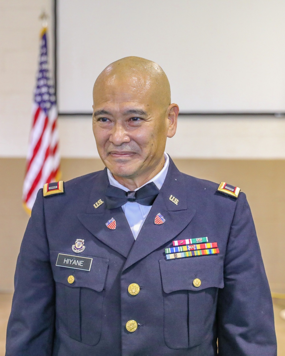 Hawaii Army National Guard Chief Warrant Officer 5 Curtis Hiyane Promotion