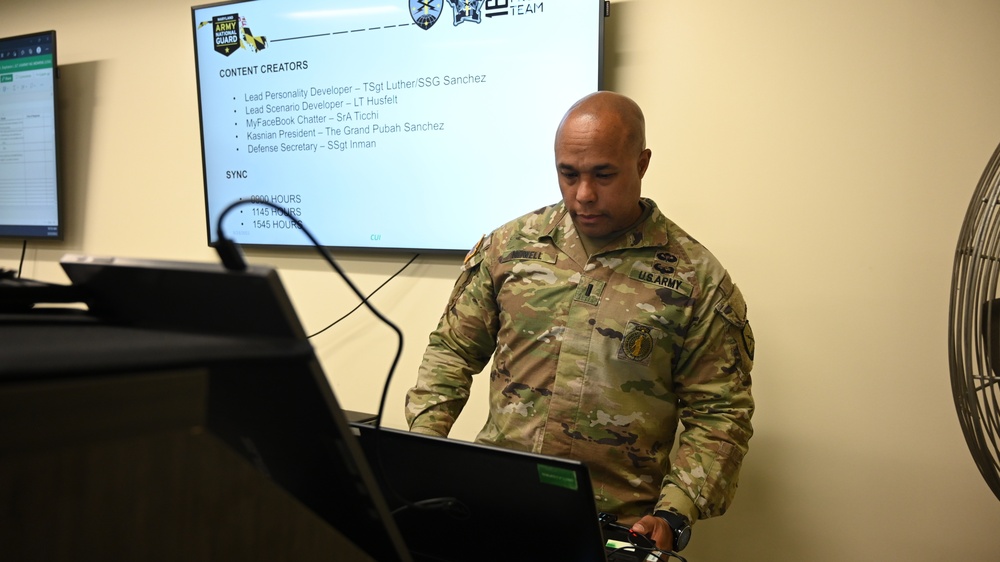 Maryland National Guard cyber operators hone their skills during exercise