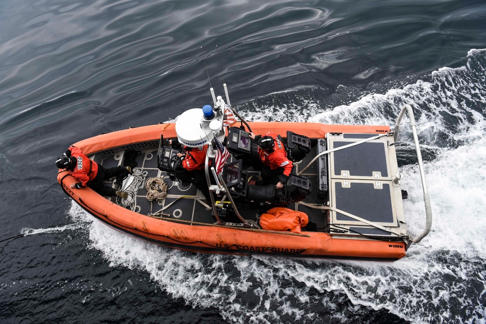 U.S. Coast Guard Cutter Oak participates in Exercise Argus