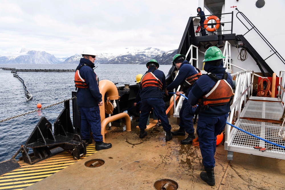 U.S. Coast Guard Cutter Oak participates in Exercise Argus