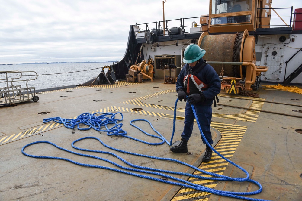 U.S. Coast Guard Cutter Oak participates in Exercise Argus