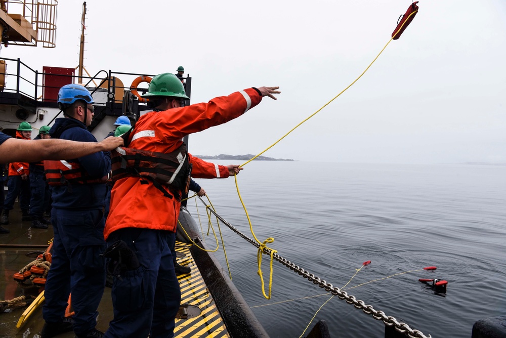 U.S. Coast Guard Cutter Oak participates in Exercise Argus