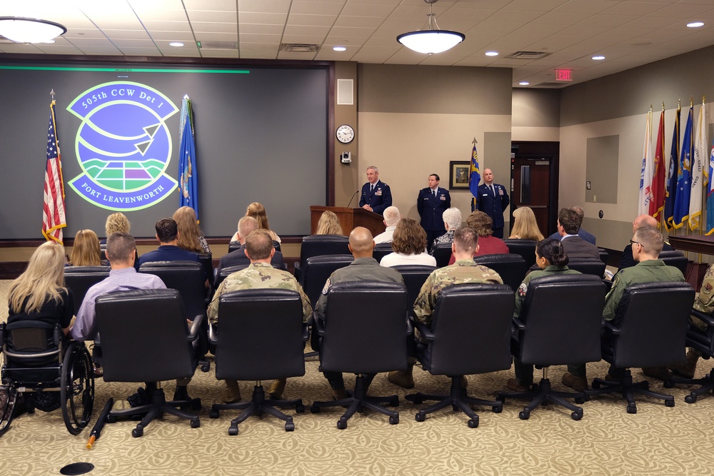 Leavenworth Air Force detachment welcomes new commander