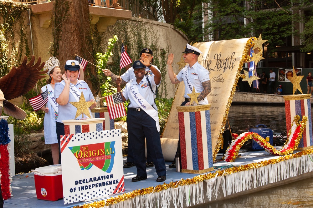 JBSA Armed Forces River Parade