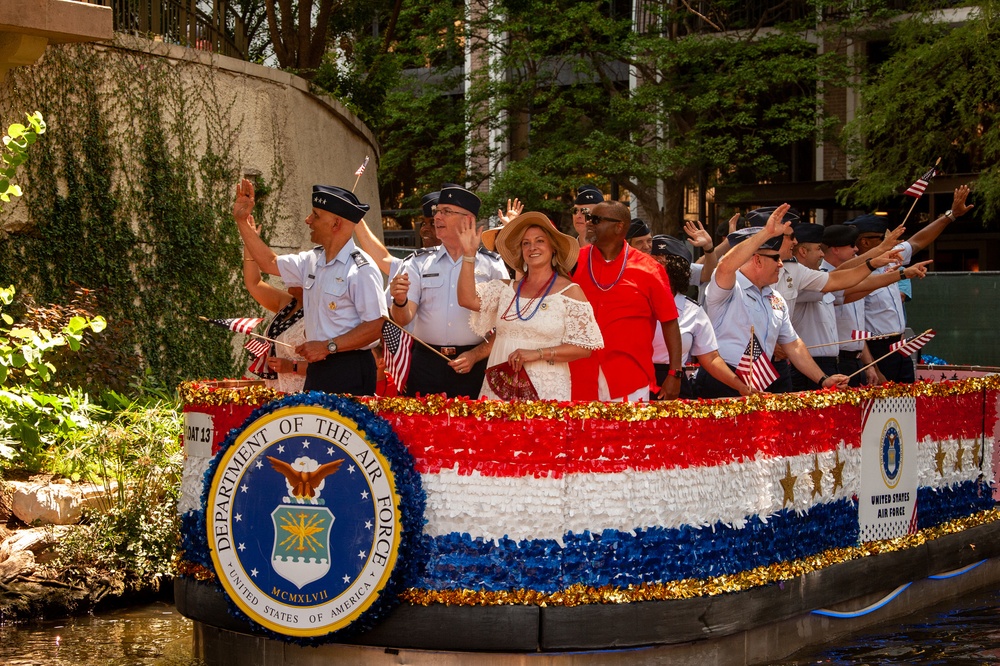 JBSA Armed Forces River Parade