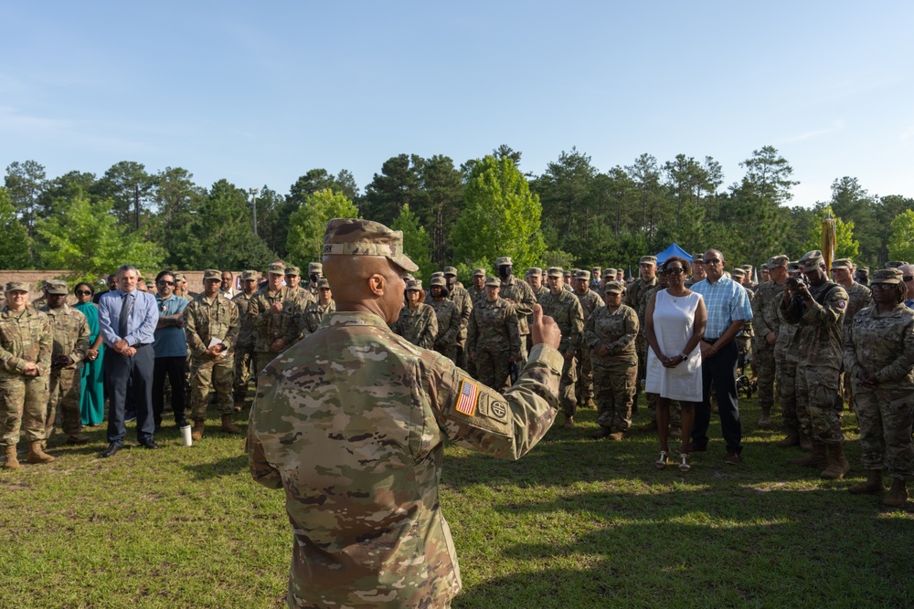 Lt Gen. Patrick Frank assumes command of U.S. Army Central