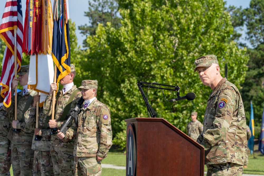 Lt Gen. Patrick Frank assumes command of U.S. Army Central