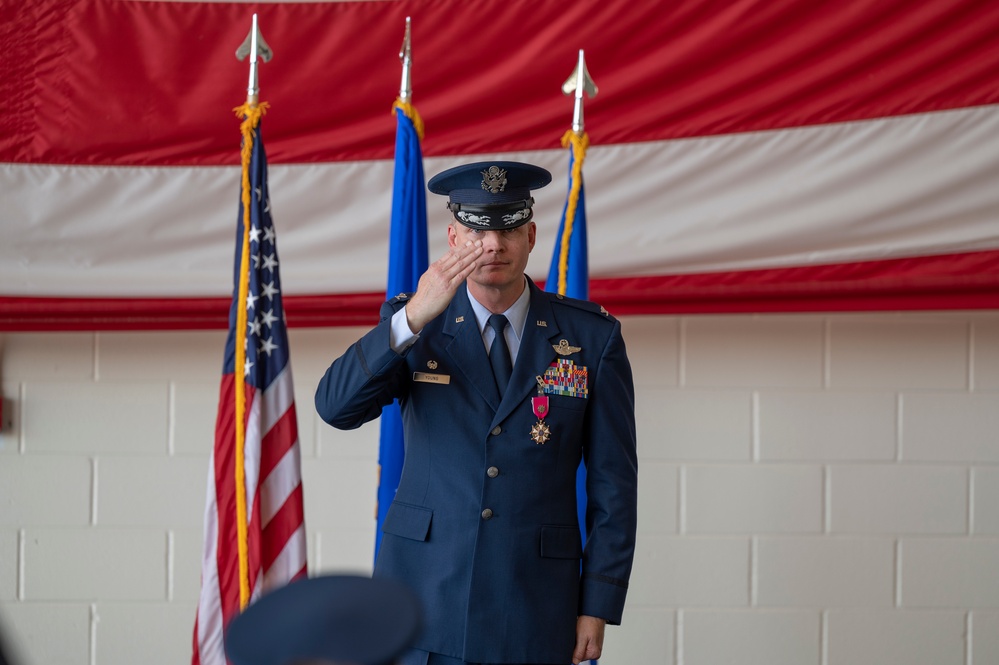 317th AW Change of Command Ceremony