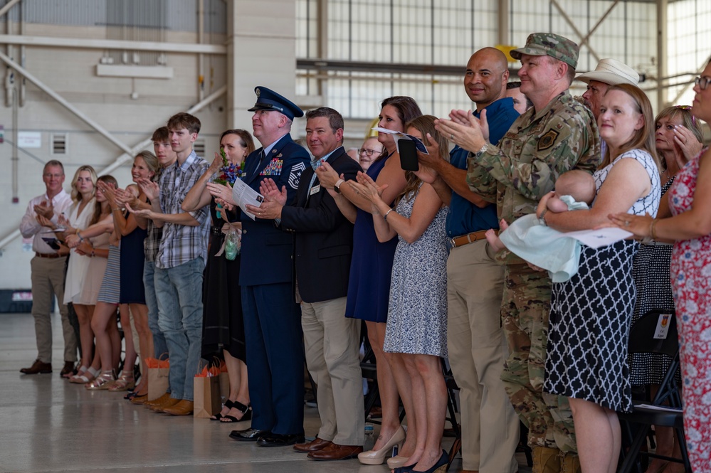 317th AW Change of Command Ceremony