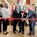 DeCA cuts the ribbon on its Commissary CLICK2GO delivery test during Fort Belvoir ceremony