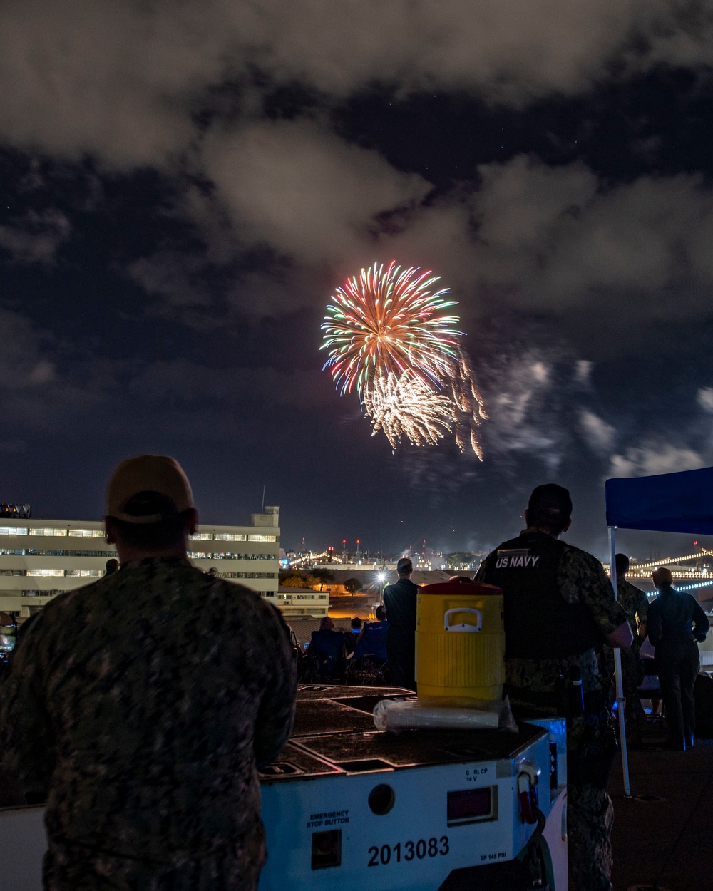 USS Essex observes Independence Day during RIMPAC 2022