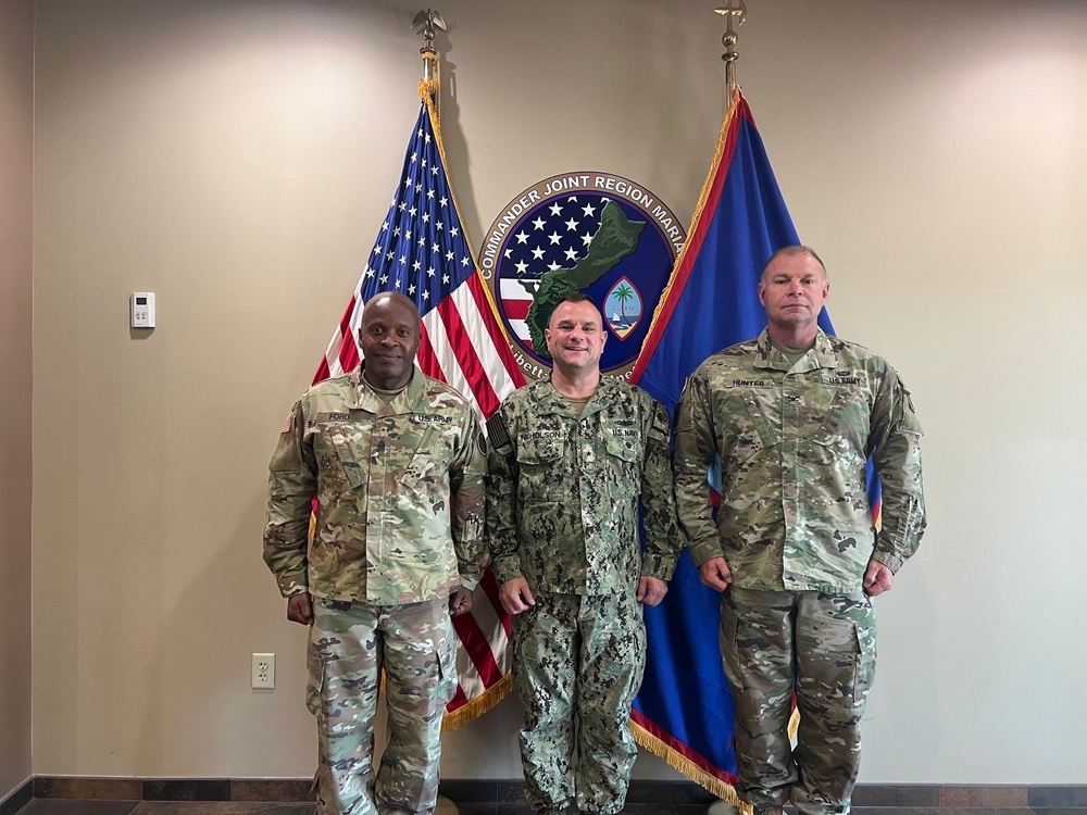 The 658th RSG Command Team Visit Guam and Saipan