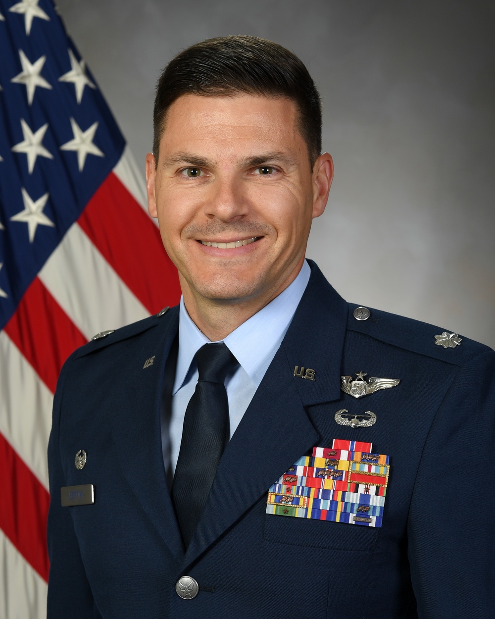 Official photo of Lt. Col. Douglas Boytim