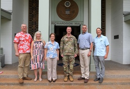 U.S. delegation conducts pre-brief with USARPAC ahead of 2022 Mekong-Mississippi Sister Rivers Exchange