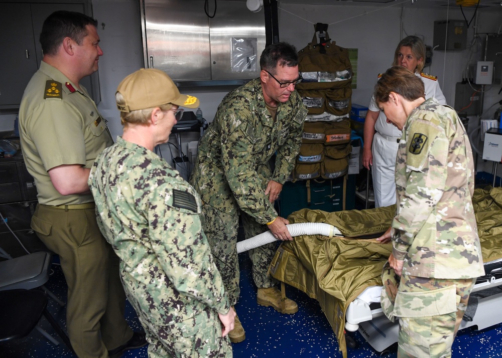 Senior Medical Officers Gather Aboard USS Essex