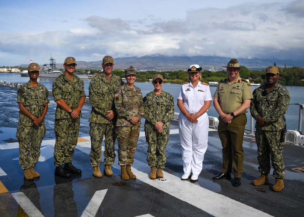 Senior Medical Officers Gather Aboard USS Essex