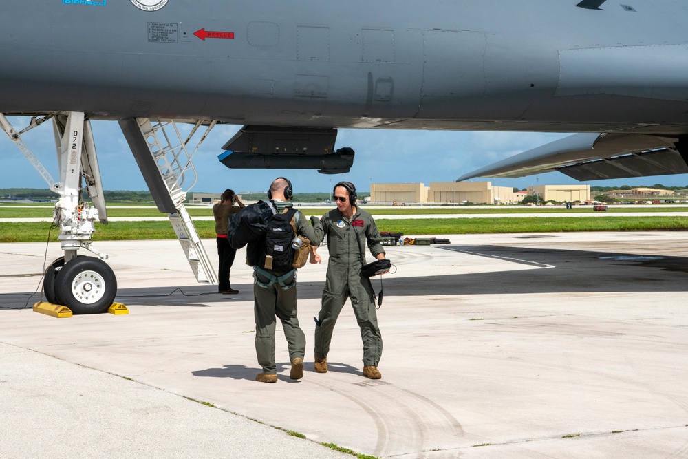 34th Bomb Squadron conducts Bomber Task Force Mission