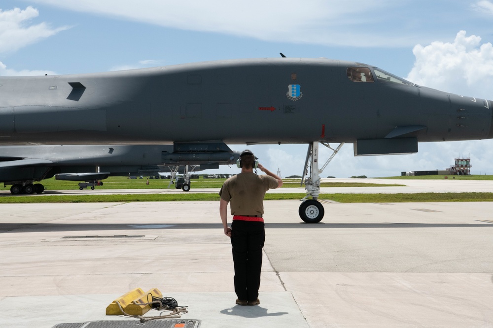 34th Bomb Squadron conducts Bomber Task Force Mission