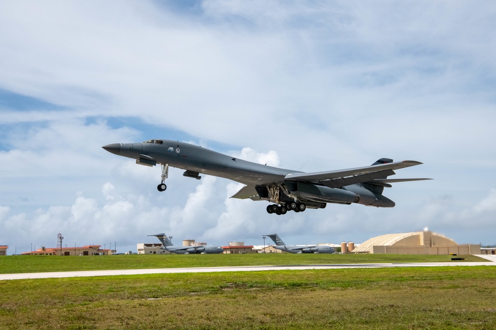 34th Bomb Squadron conducts Bomber Task Force Mission