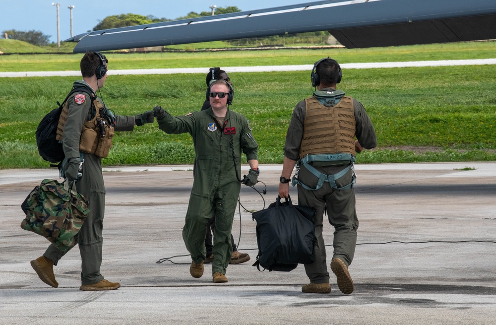 34th Bomb Squadron conducts Bomber Task Force Mission