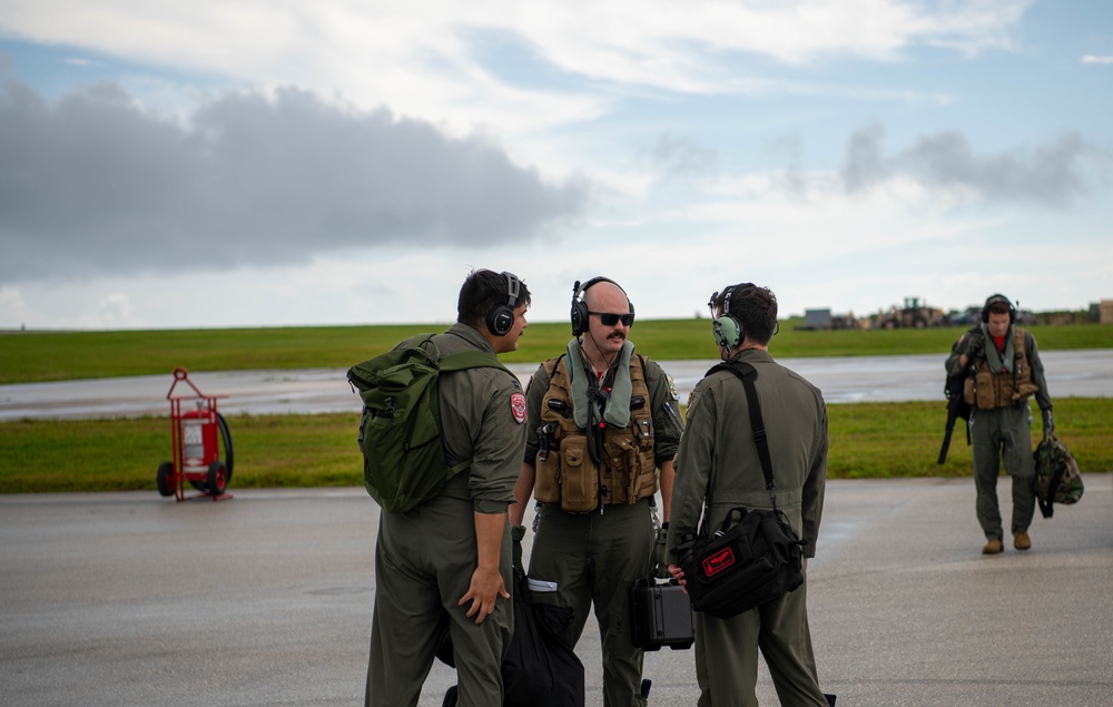 34th Bomb Squadron conducts Bomber Task Force Mission