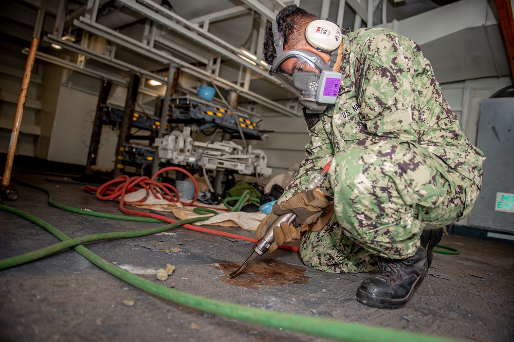 Sailors Serve Aboard USS Carl Vinson