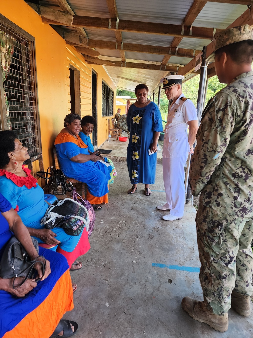 U.K. Royal Navy Captain Visits Fiji in Support of Pacific Partnership 2022 Engineering