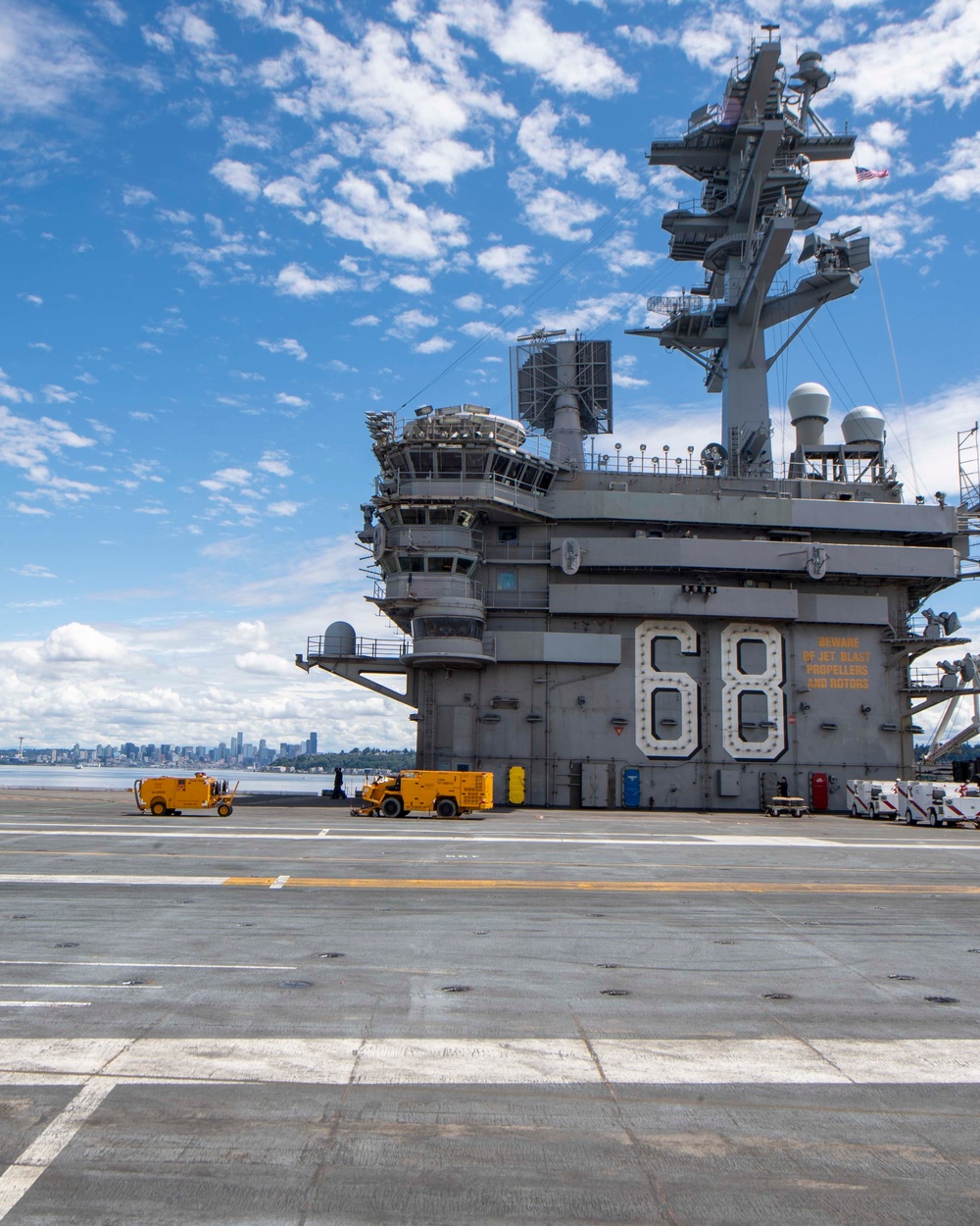 USS Nimitz Transits Puget Sound