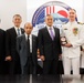 JANAFA awards Capt. Rich Jarrett, Commander, Fleet Activities Yokosuka