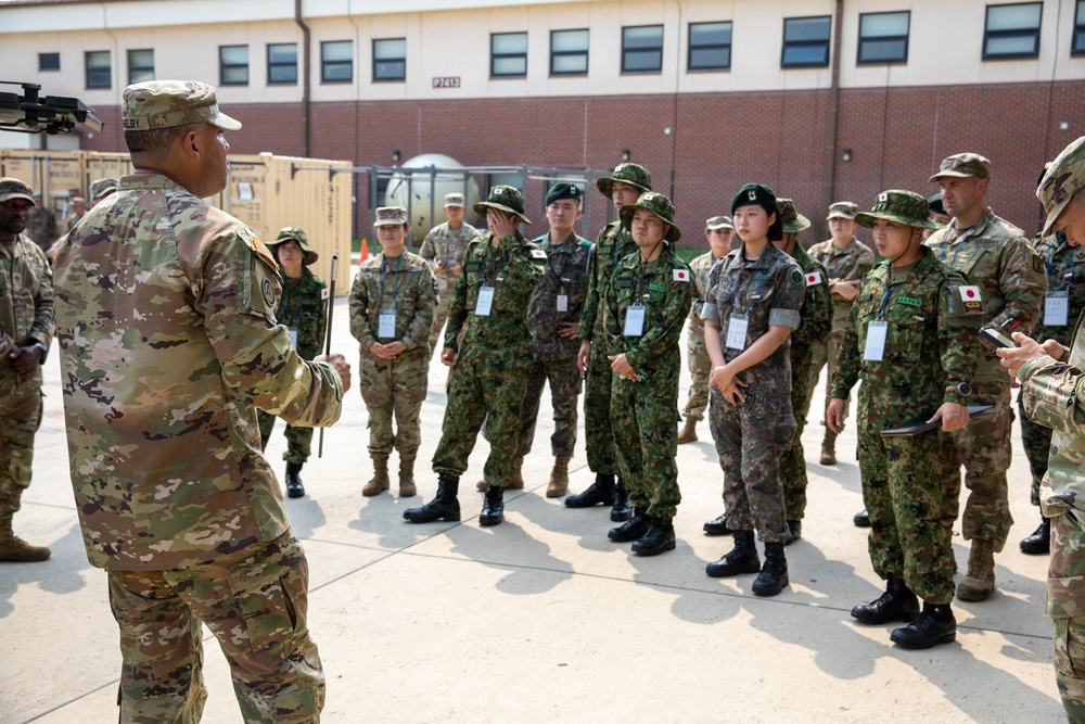 Eighth Army hosts trilateral symposium with Korean, Japanese junior officers