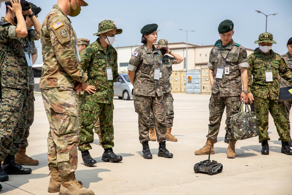 Eighth Army hosts trilateral symposium with Korean, Japanese junior officers