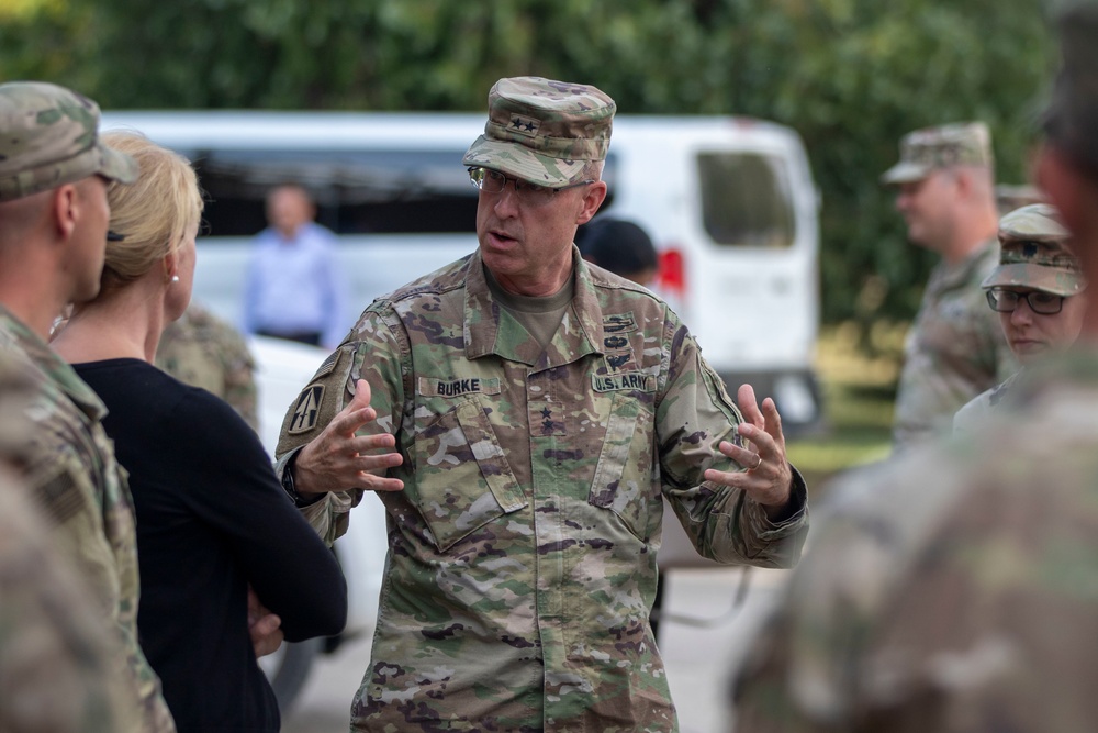 U.S. Sen. Tammy Baldwin visits Mihail Kogalniceanu Air Base