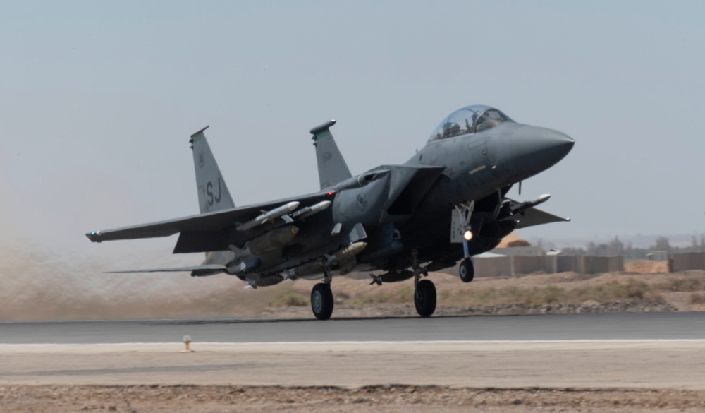 F-15E Strike Eagle Exercise