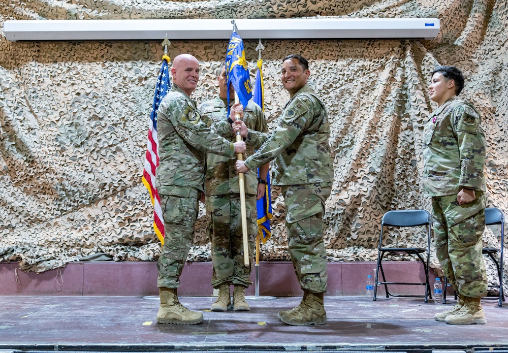 801st Maintenance Squadron change of command