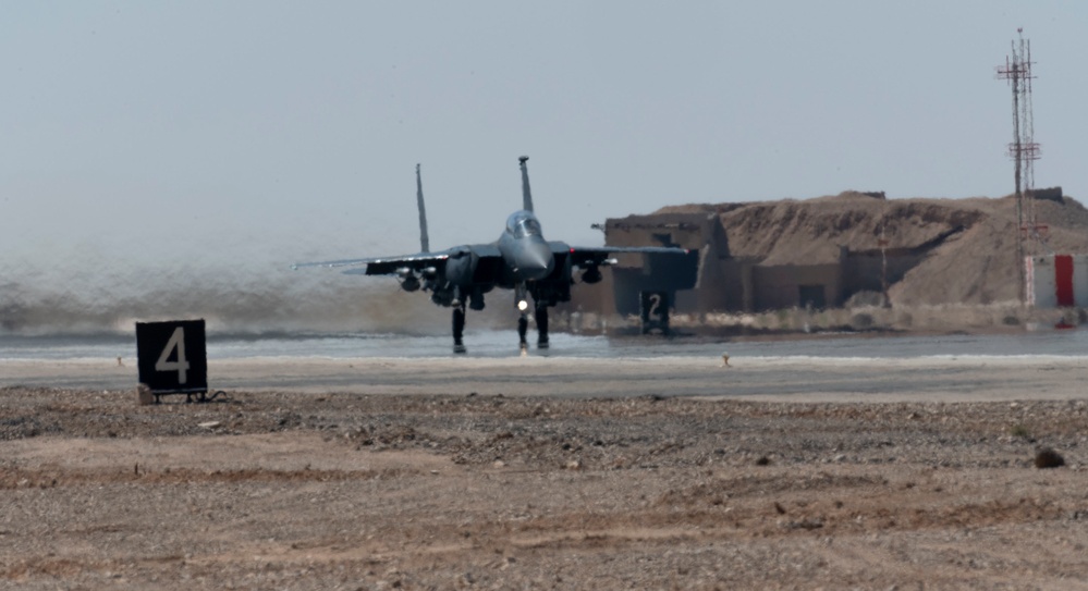 F-15E Strike Eagle training exercise