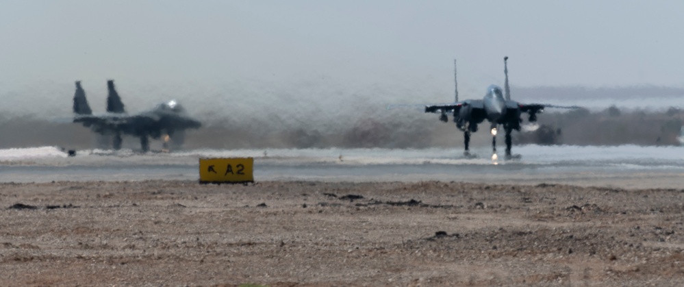 F-15E Strike Eagle training exercise