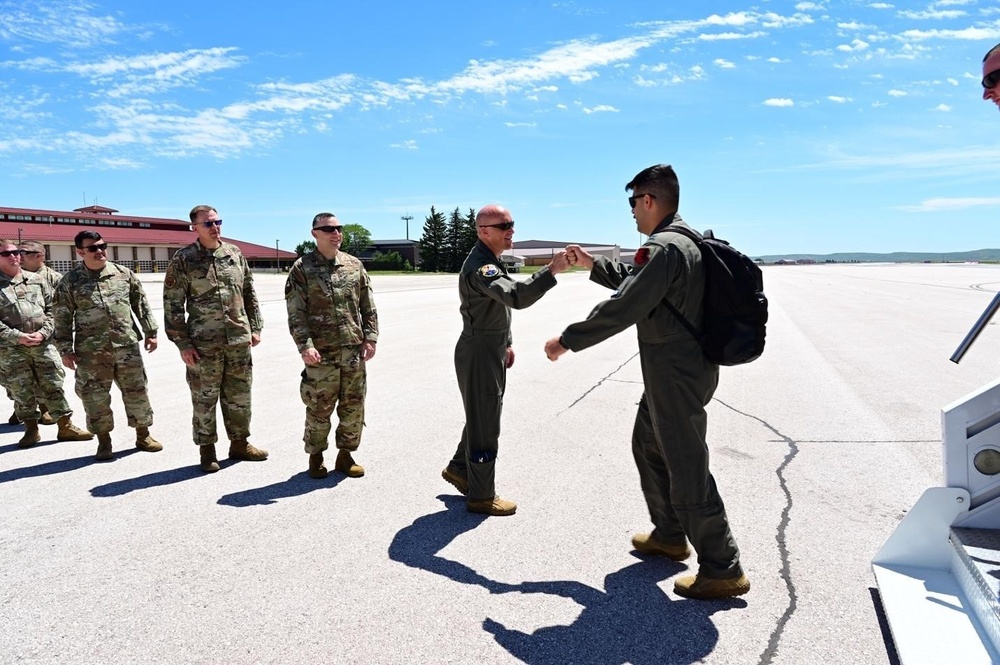 Ellsworth Airmen return from Bomber Task Force Mission