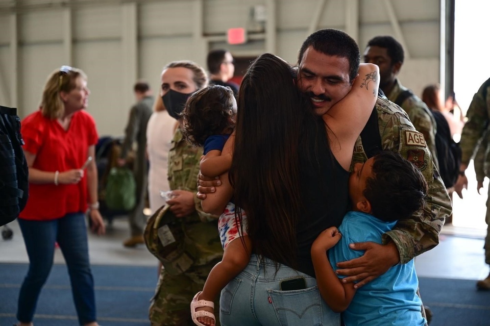 Ellsworth Airmen return from Bomber Task Force Mission