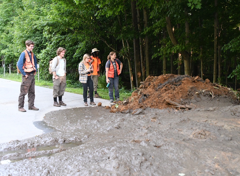 Fort Drum PW team rebuilds dam in the Historic LeRay Mansion District