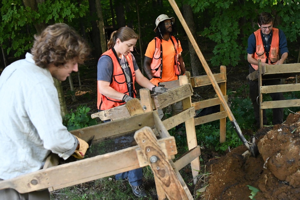 Fort Drum PW team rebuilds dam in the Historic LeRay Mansion District