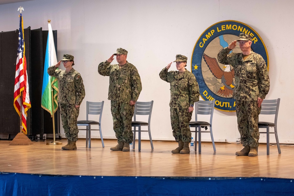 EMF Change of Charge at Camp Lemonnier