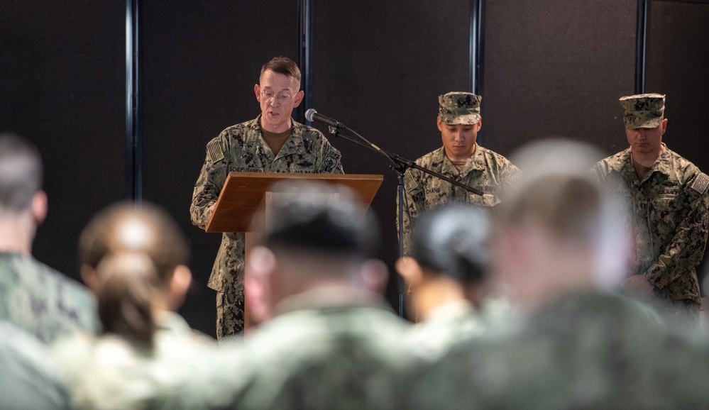 EMF Change of Charge at Camp Lemonnier