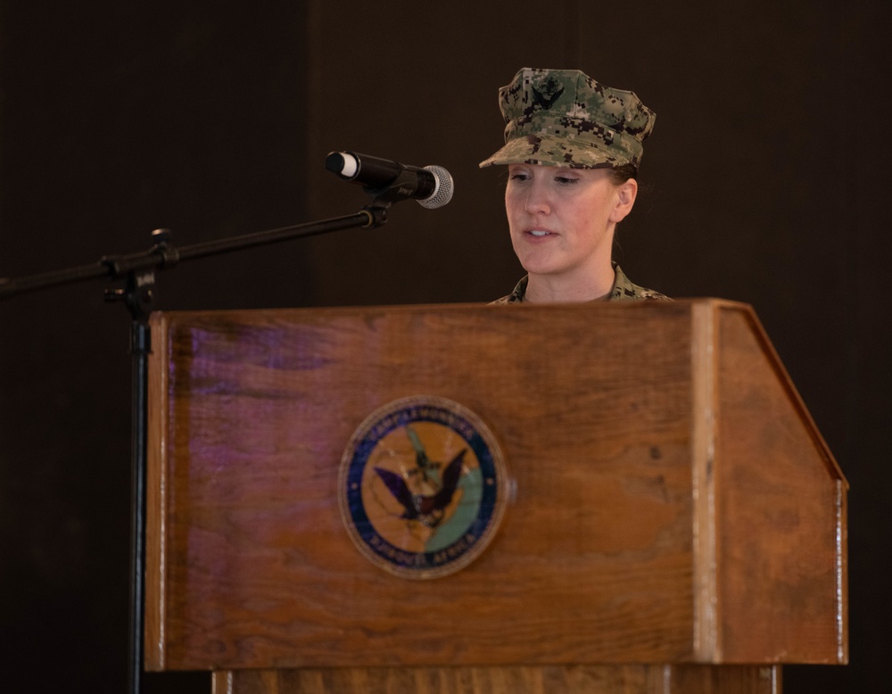 EMF Change of Charge at Camp Lemonnier