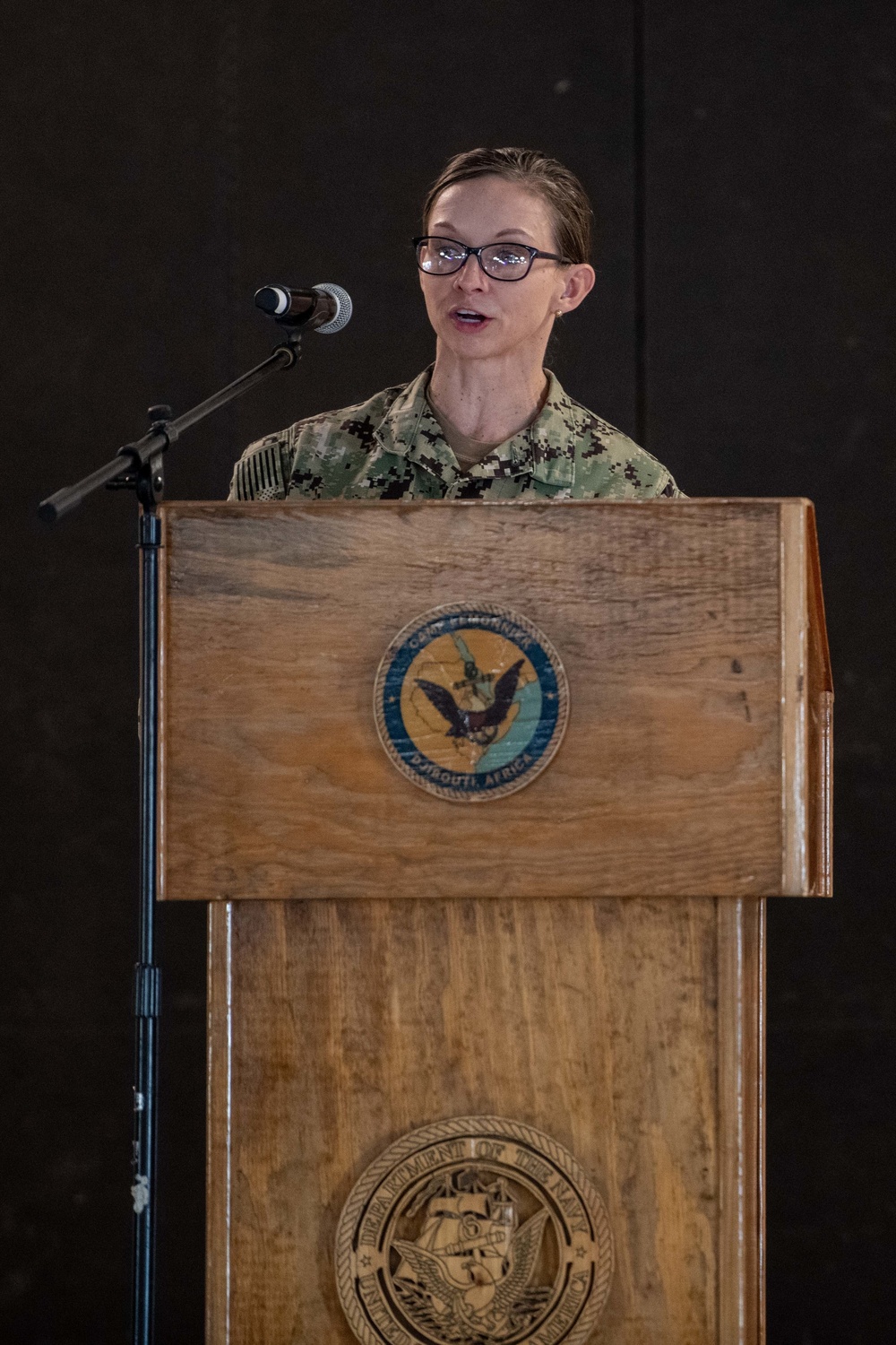 EMF Change of Charge at Camp Lemonnier