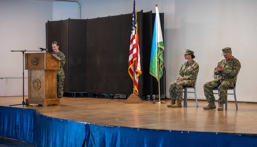 EMF Change of Charge at Camp Lemonnier