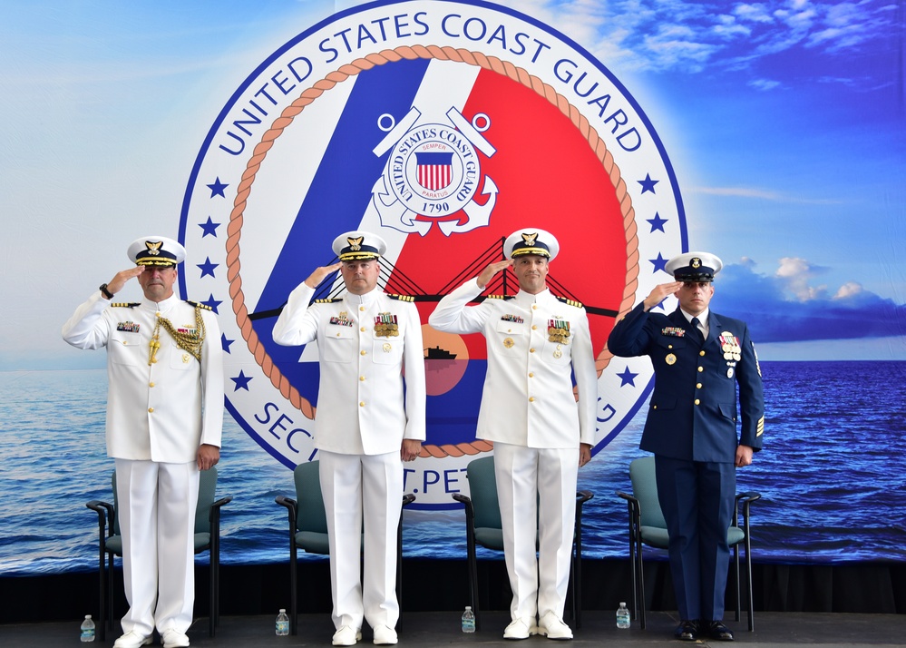 Coast Guard Sector St. Petersburg Change of Command Ceremony